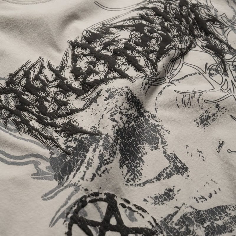 Revenge Abandoned Tee - Cement