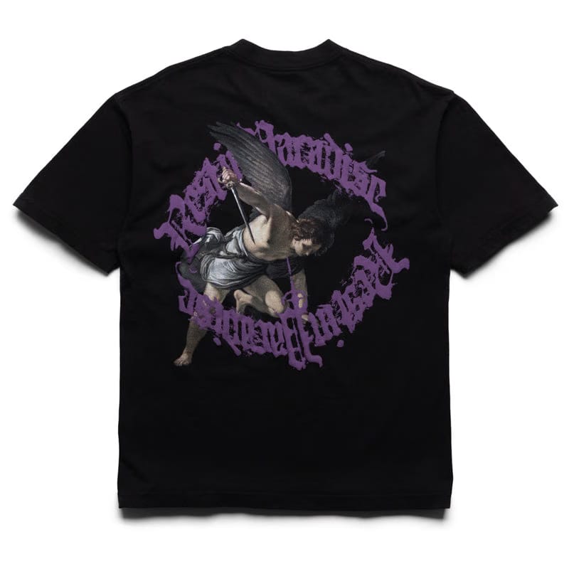 Revenge St. Michael Tee - Black/Purple