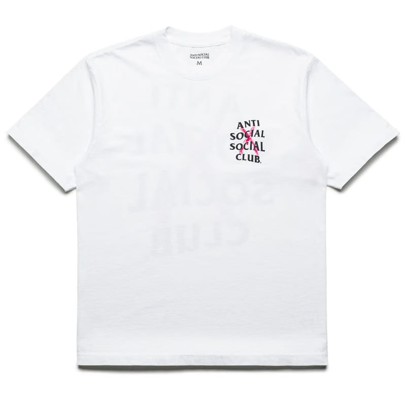Anti Social Social Club Cancelled Hand Painted Tee - White
