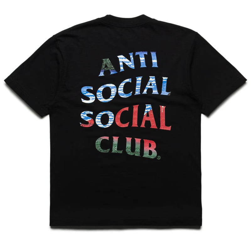 Anti Social Social Club Tonkatsu Fine Wind, Clear Morning Tee - Black