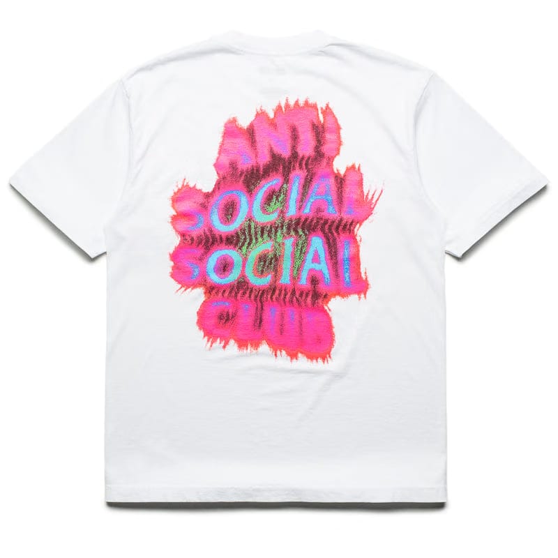 Anti Social Social Club Thermal Flame Tee - White