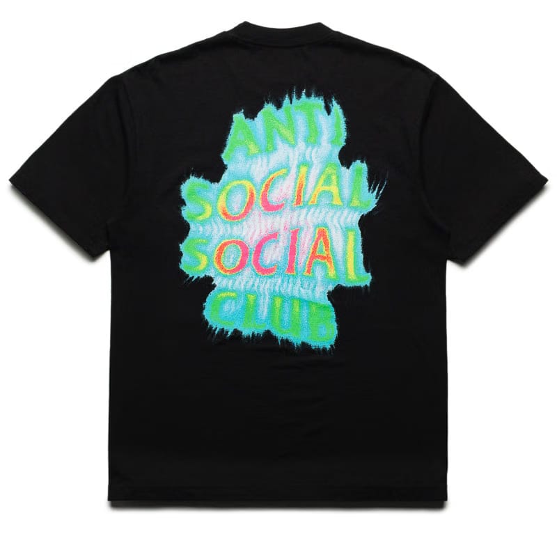 Anti Social Social Club Thermal Flame Tee - Black