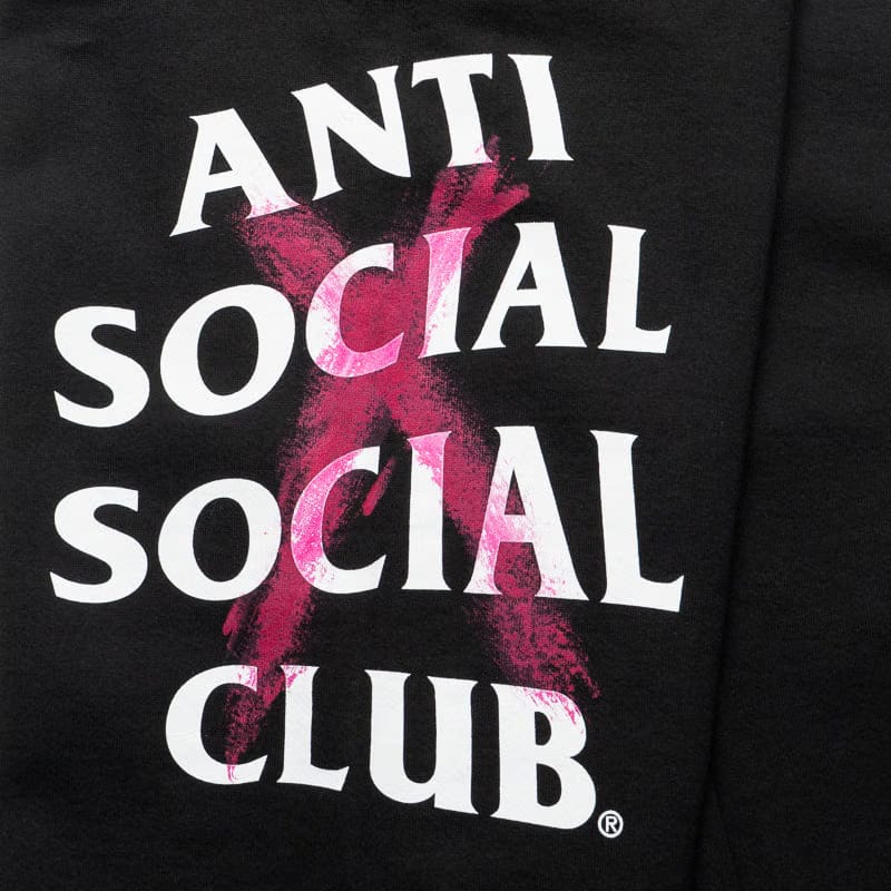 Anti Social Social Club Cancelled Hand Painted Sweatpants - Black