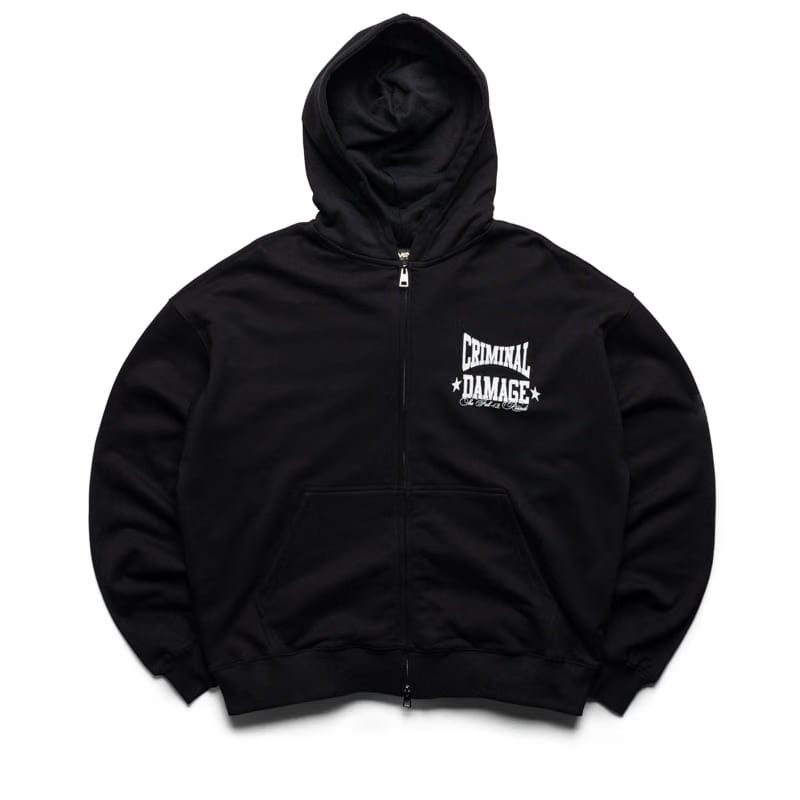 Criminal Damage Boxing Gym Hoodie - Black