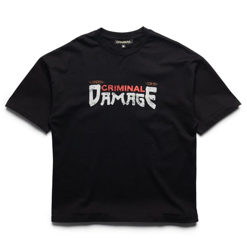Criminal Damage Ramen Tee - Black