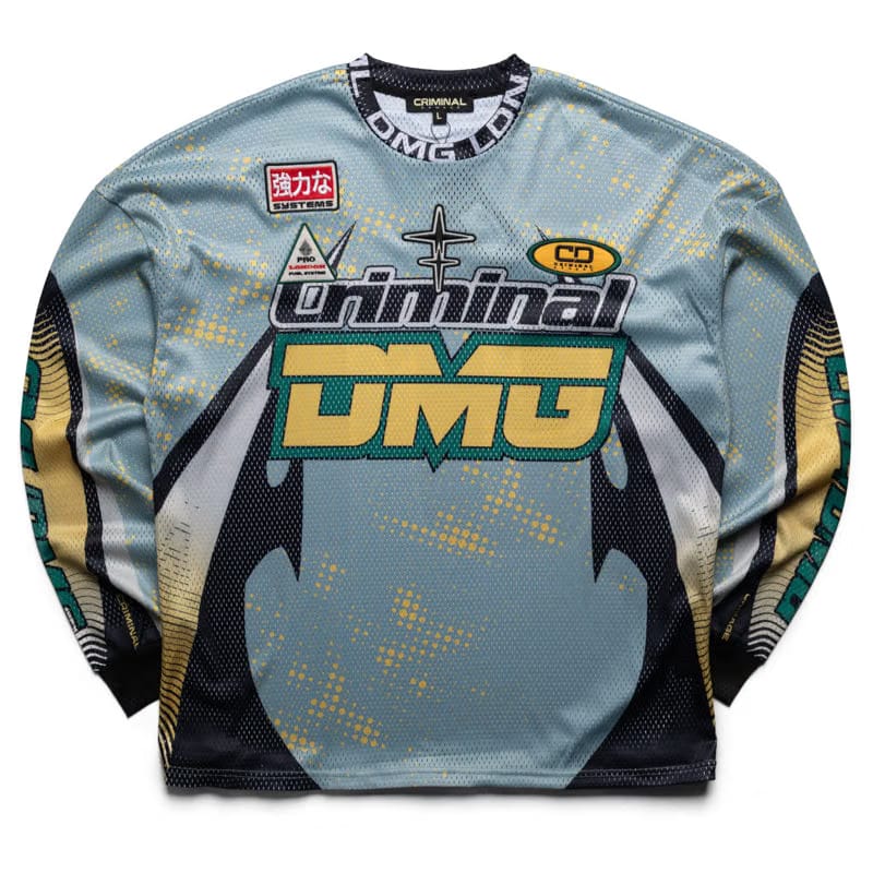 Criminal Damage CD Soccer Jersey - Mint/Black