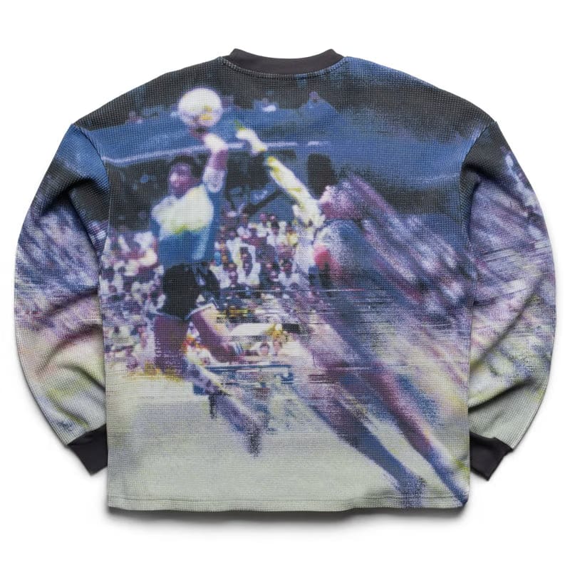 Criminal Damage Hand Of God Waffle L/S Shirt - Multi