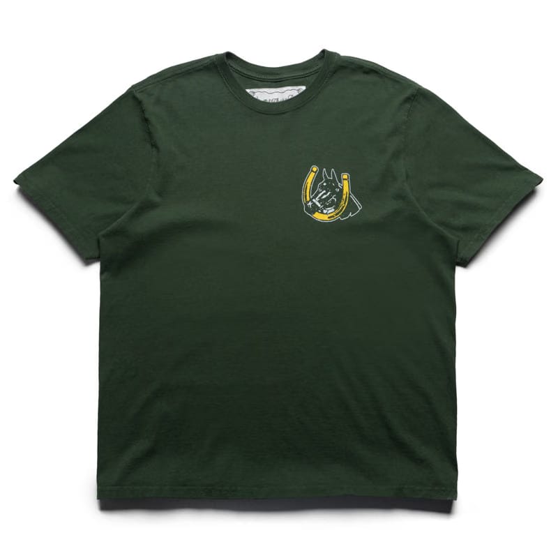 One Of These Days Valley Riders Tee - Sun Faded Washed Forest Green