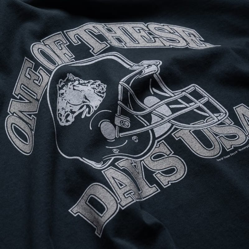 One Of These Days Days USA Tee - Washed Black