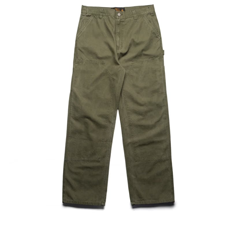 One Of These Days Canvas Double Knee Pants - Olive