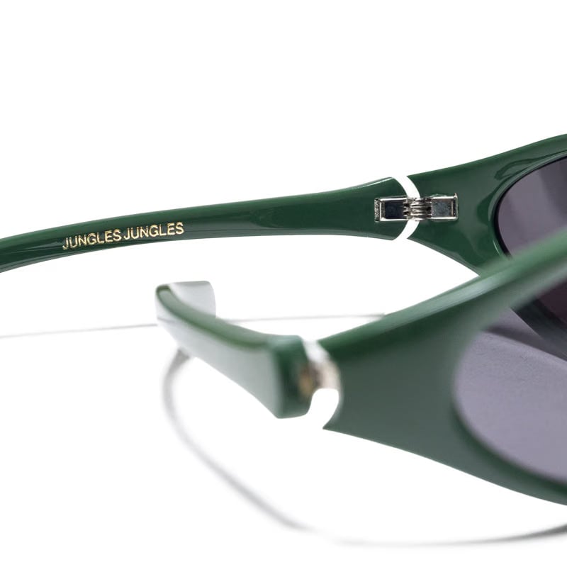 Jungles Face Slap Sunglasses - Green/Black