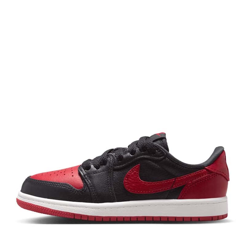 Air Jordan Jordan 1 Retro Low OG 'Banned' (PS) - Black/Varsity Red