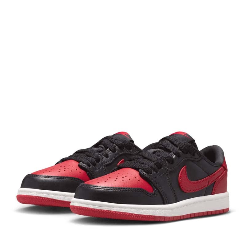 Air Jordan Jordan 1 Retro Low OG 'Banned' (PS) - Black/Varsity Red