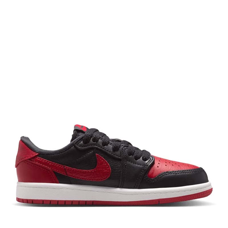 Air Jordan Jordan 1 Retro Low OG 'Banned' (PS) - Black/Varsity Red