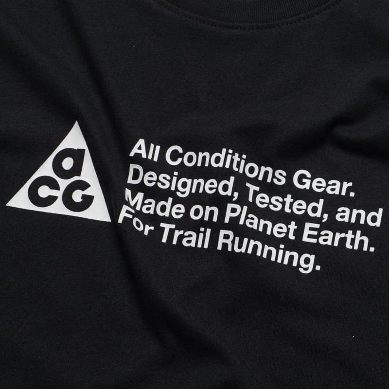 Nike ACG Dri-FIT Trail Running Tee - Black