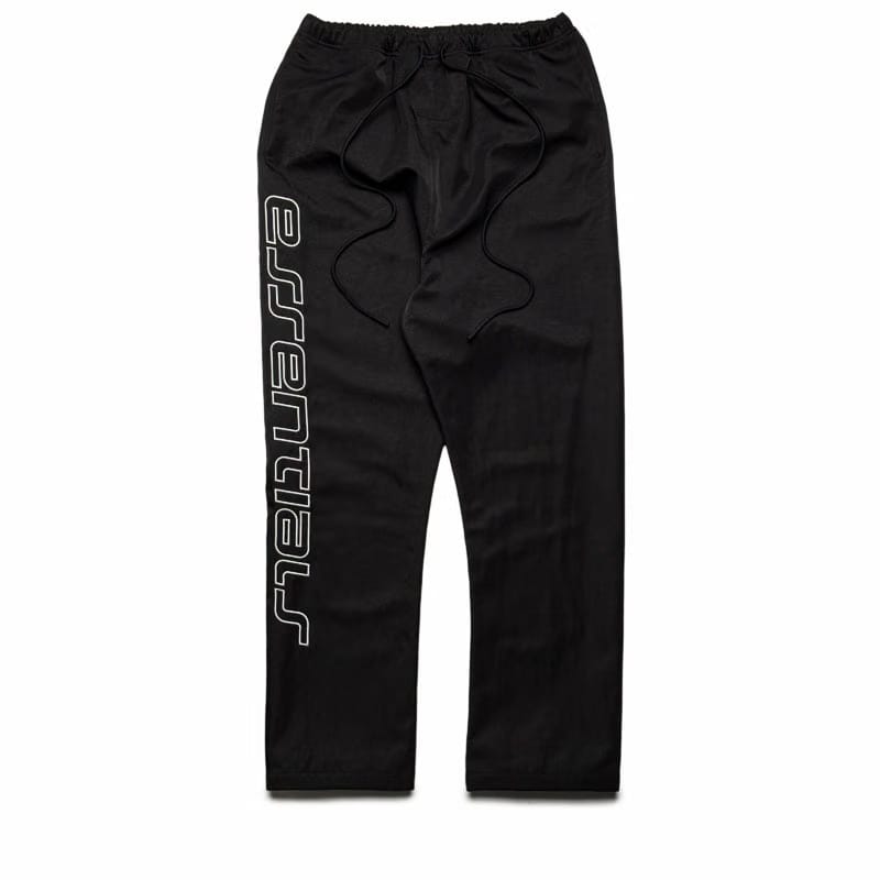 Fear Of God Essentials Active Trace Relaxed Drawstring Pants - Vintage Black