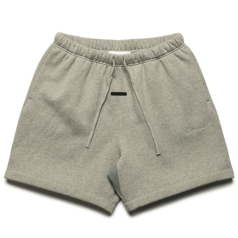 Fear Of God Essentials Signature Classic Shorts - Concrete Heather