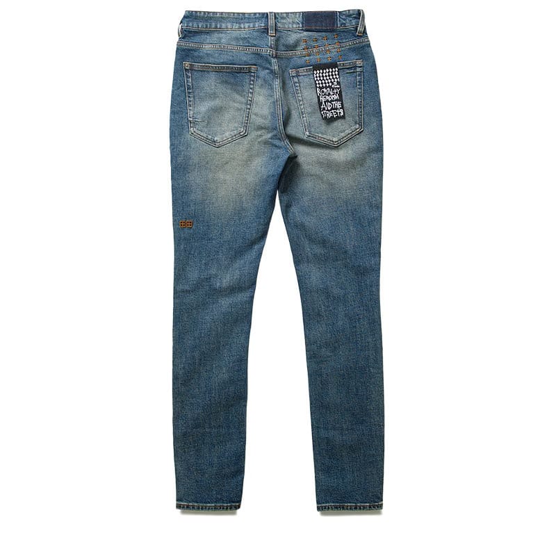 Ksubi Van Winkle Re-Up Denim Pant - Blue
