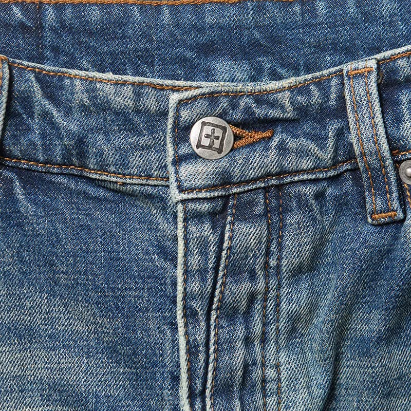 Ksubi Van Winkle Re-Up Denim Pant - Blue
