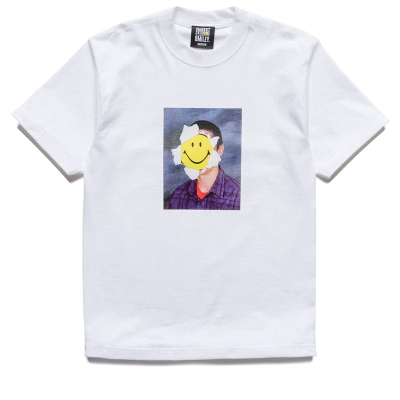 Market Smiley Yearbook Photo Tee - White