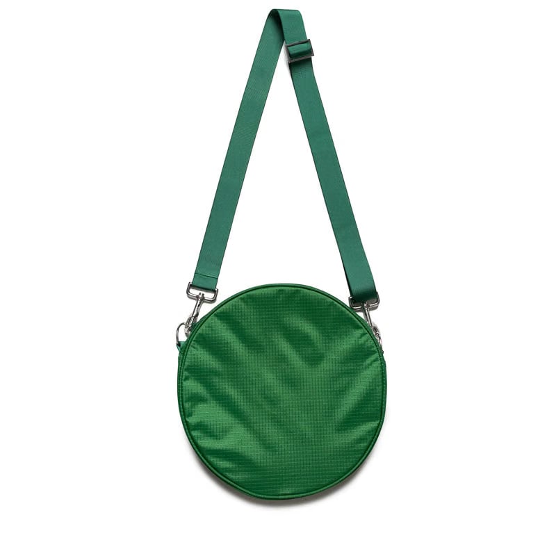 Market Smiley Large Crossbody Bag - Green
