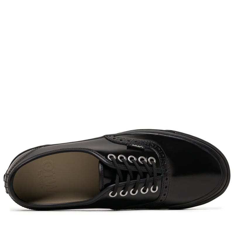 Vans OTW Authentic 44 Siped Vibram - Gloss Leather Brogue Black