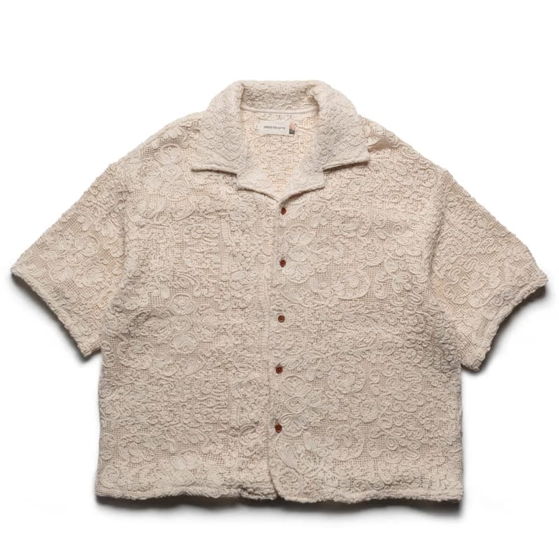 Honor The Gift Mind Maze Camp Shirt - Natural