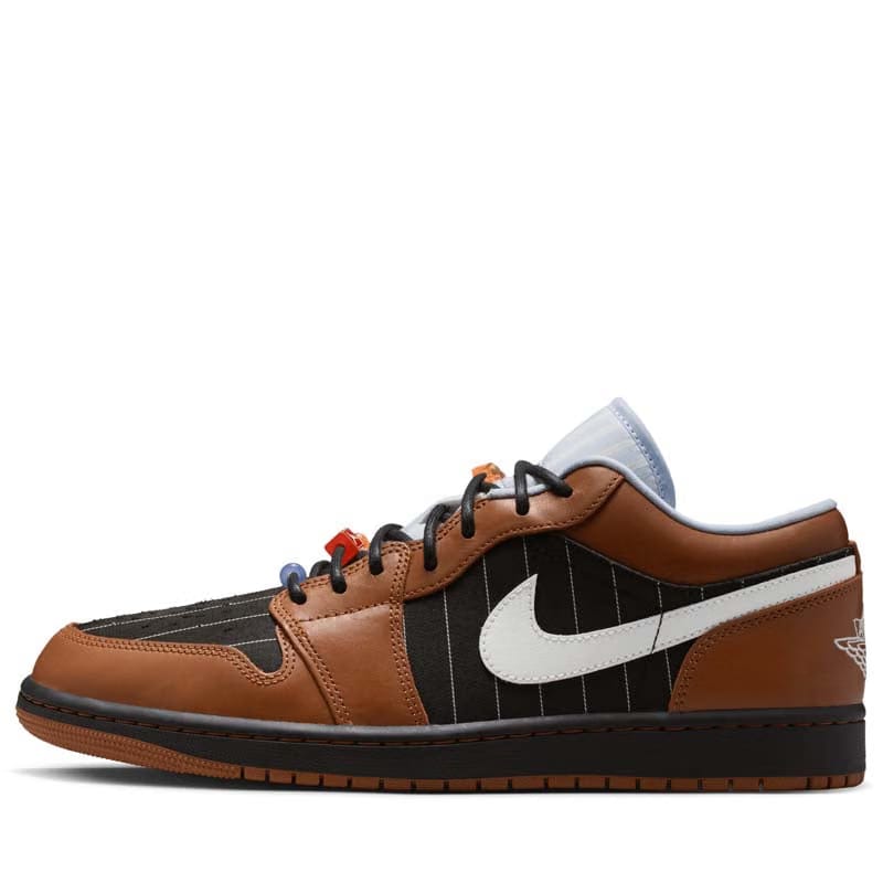 Air Jordan 1 Low SE - Black/Light British Tan