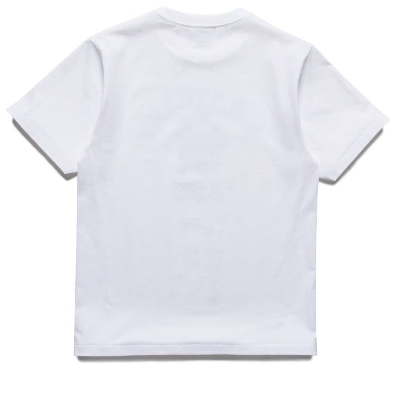 BAPE A Bathing Ape Multi Pixel Camo College Tee - White/Black