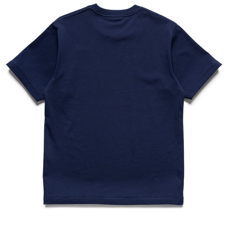 BAPE A Bathing Ape Bape Kiss Logo Tee - Navy