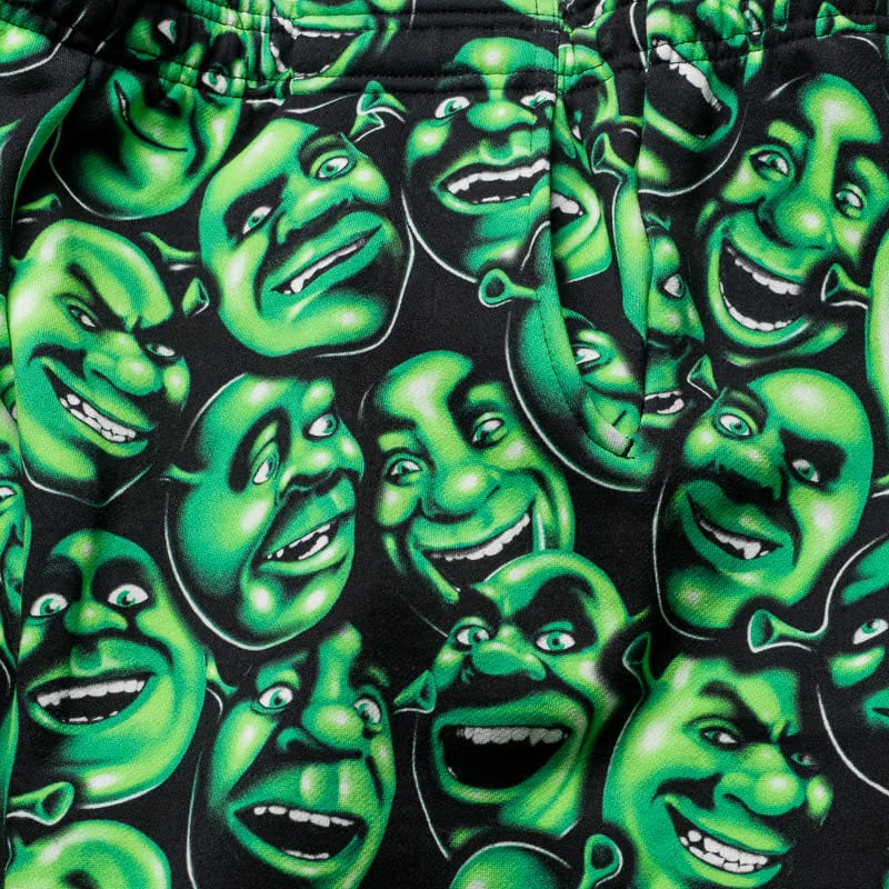 Market x Shrek AOP Sweatpants - Black/Green