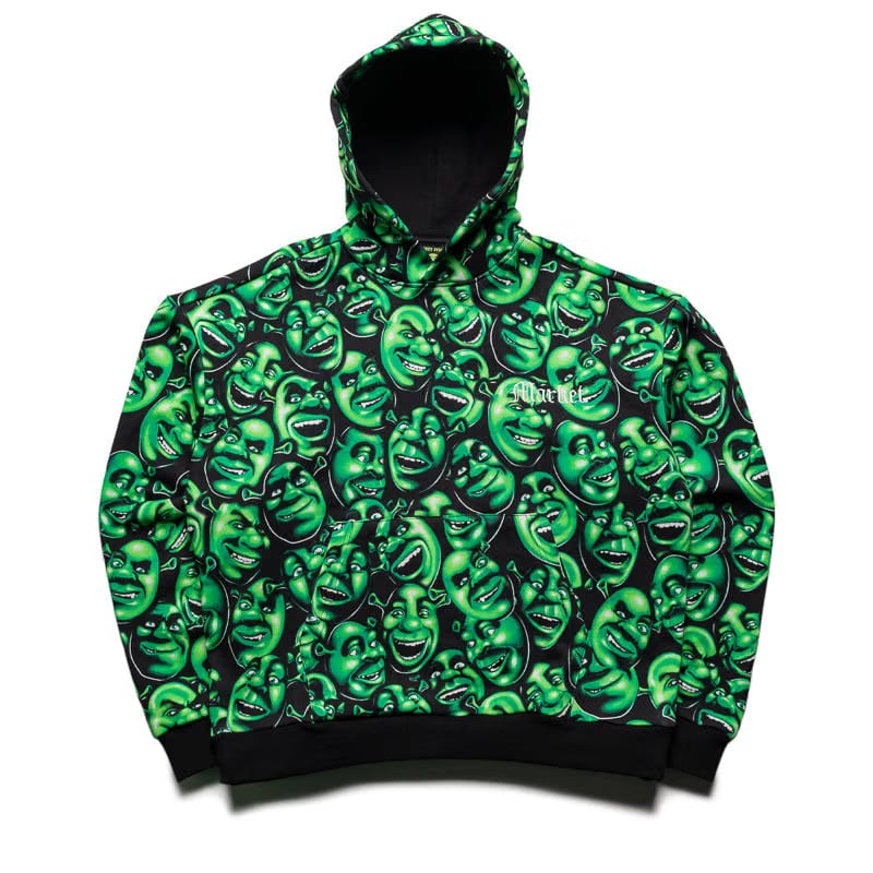 Market x Shrek AOP Hoodie - Black/Green