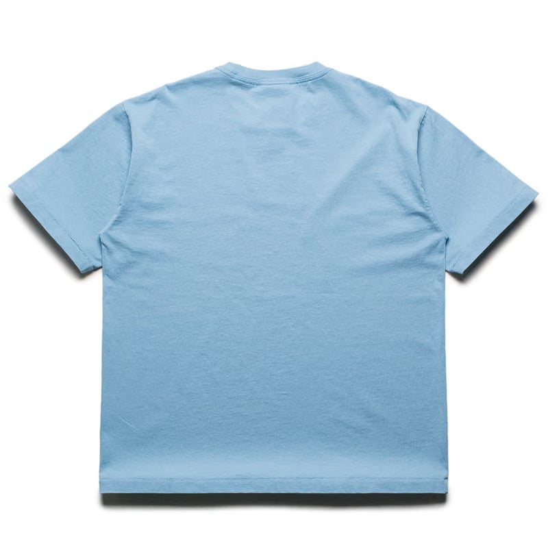 Market Watercolor Teddy Tee - Dusk Blue