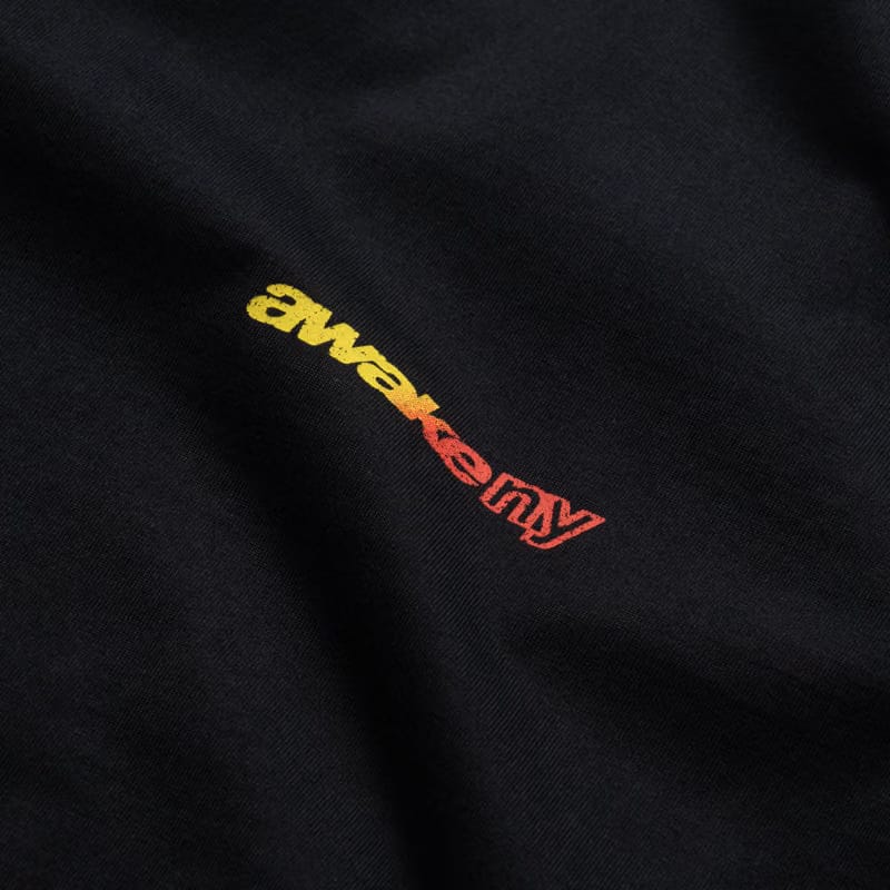 Awake NY Gradient Sport Tee - Black