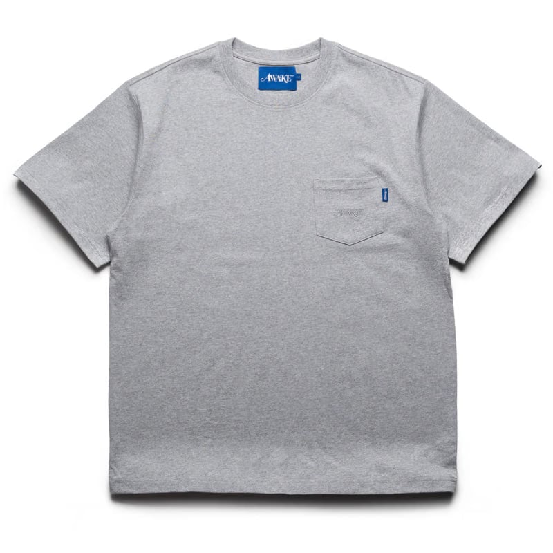 Awake NY Pocket Tee - Heather Grey