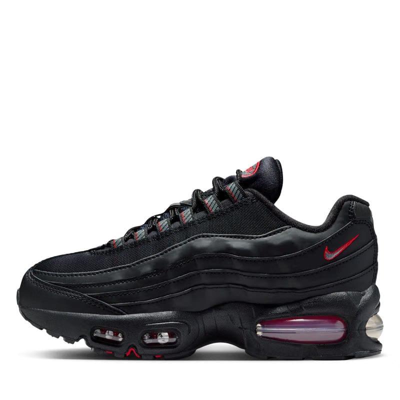 Nike Air Max 95 (GS) - Black/University Red