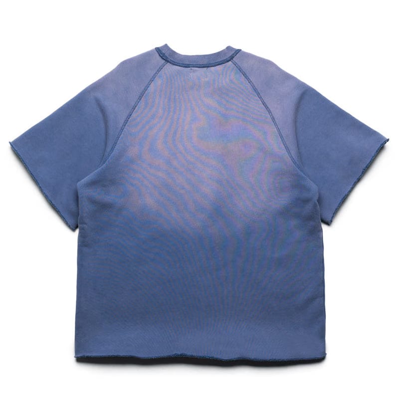 Diet Starts Monday Skull Half Sleeve Tee - Blue