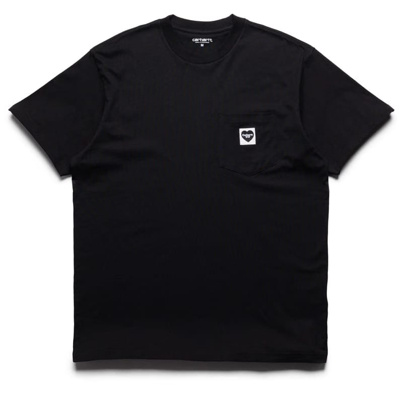 Carhartt WIP Pocket Heart Tee - Black