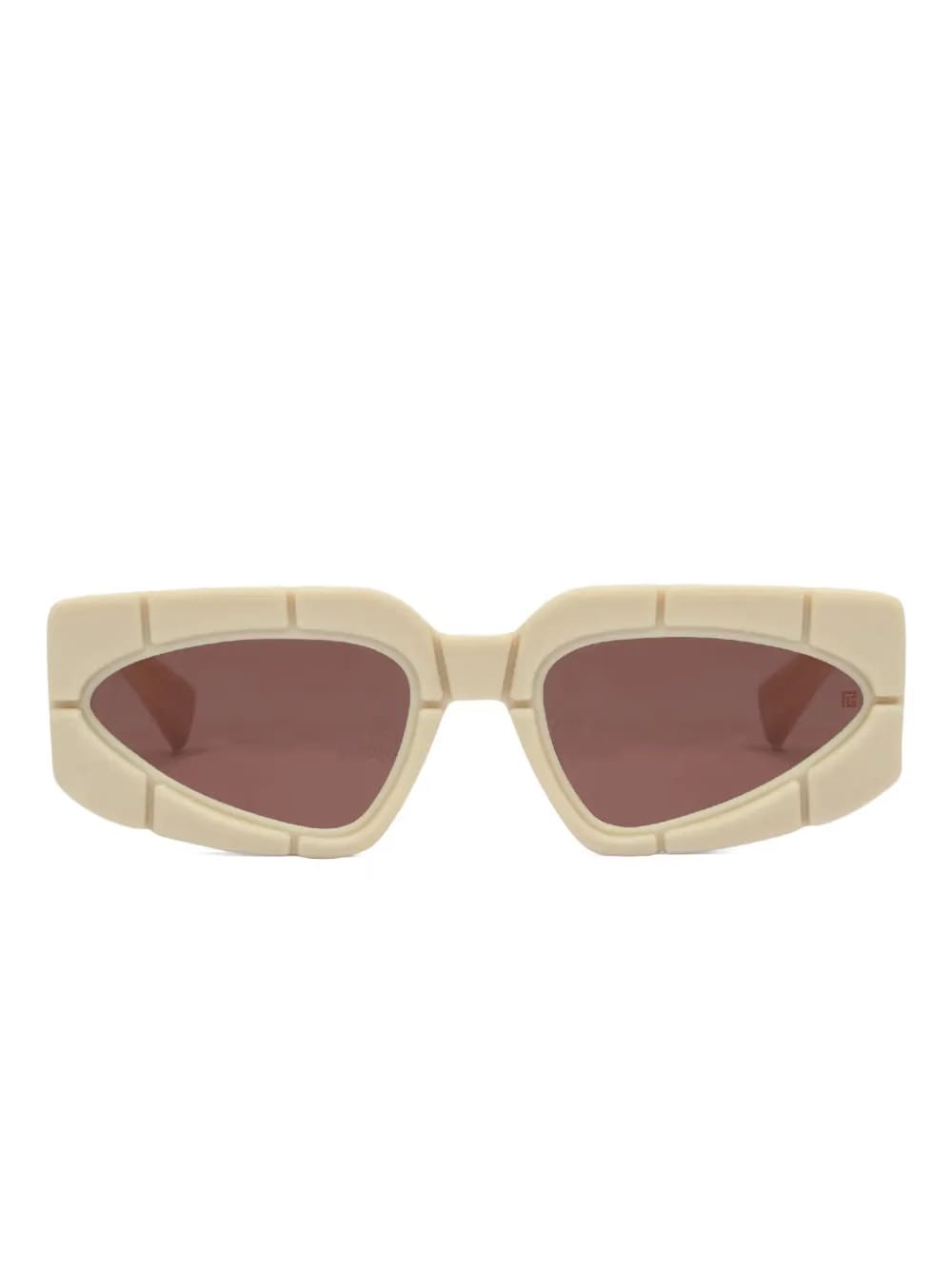 sculpted-frame sunglasses
