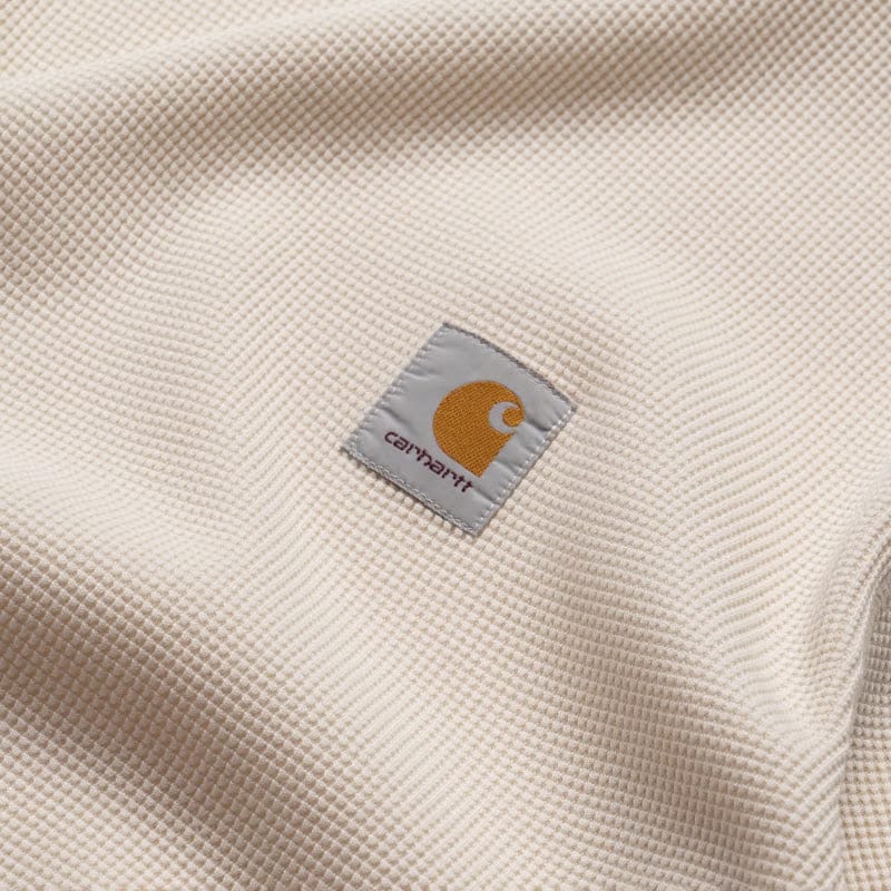 Carhartt WIP Nelson Waffle Tee - Natural