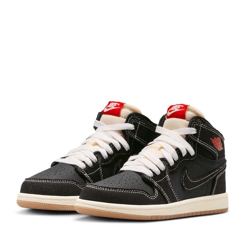 Air Jordan Jordan 1 Retro High OG 'Flight Club' (PS) - Black/Sail