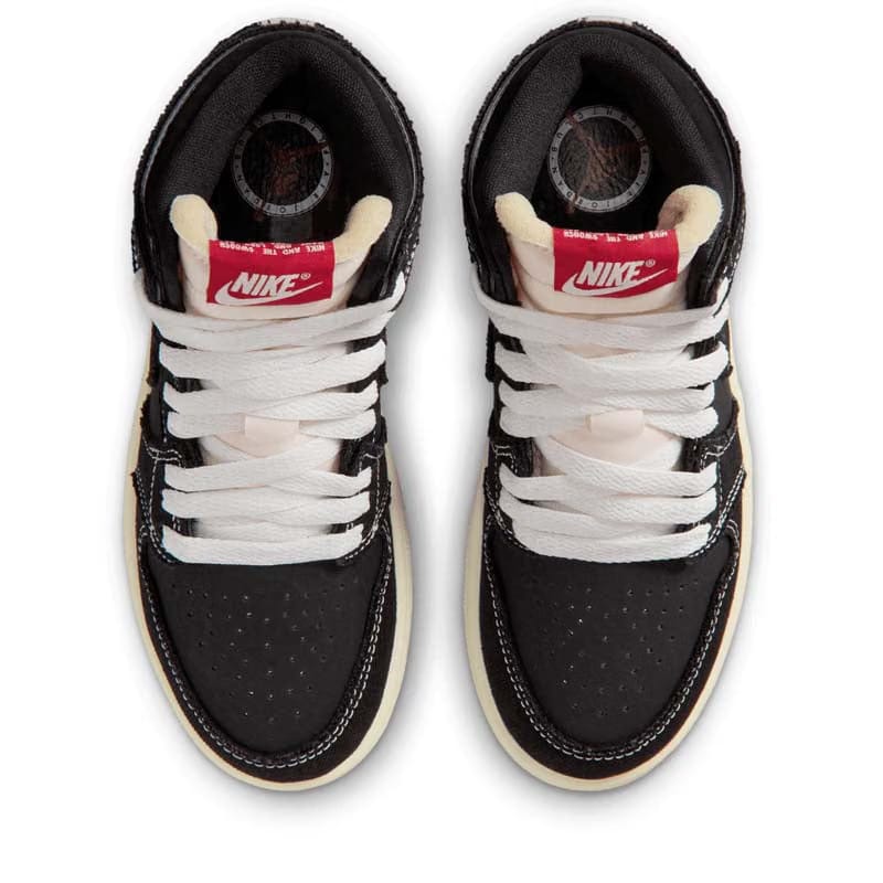 Air Jordan Jordan 1 Retro High OG 'Flight Club' (PS) - Black/Sail