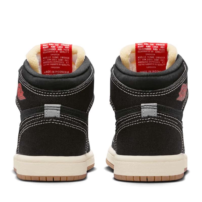 Air Jordan Jordan 1 Retro High OG 'Flight Club' (PS) - Black/Sail