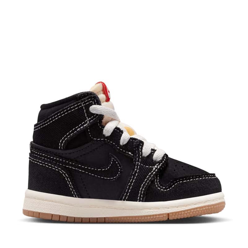 Air Jordan Jordan 1 Retro High OG 'Flight Club' (TD) - Black/Sail