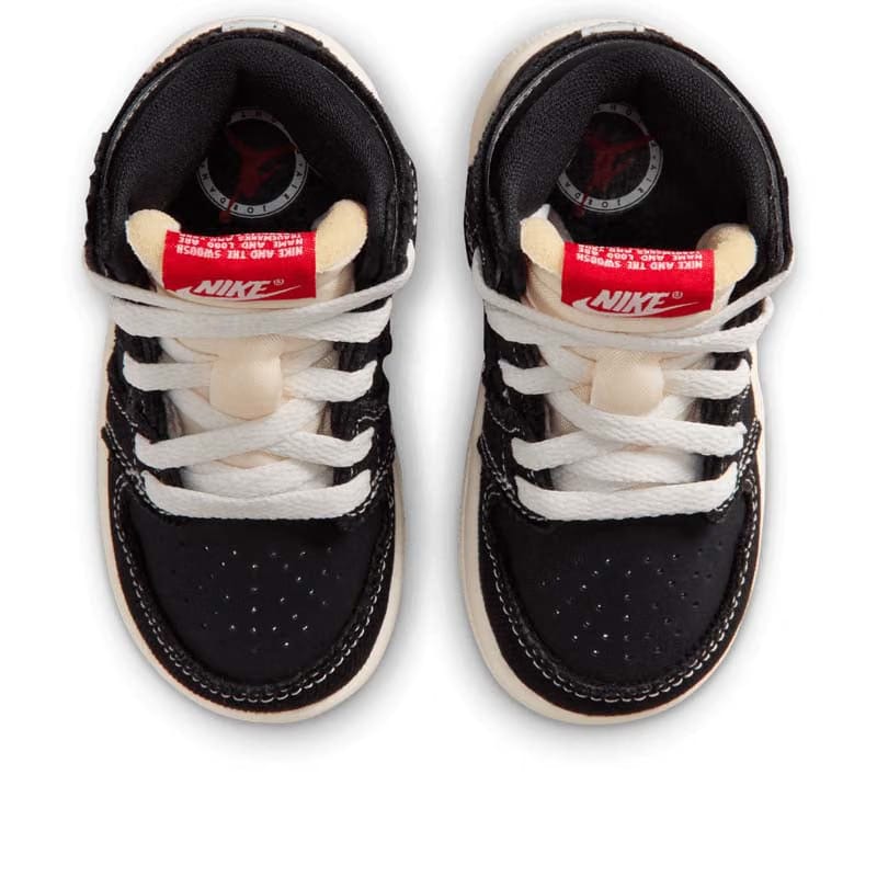 Air Jordan Jordan 1 Retro High OG 'Flight Club' (TD) - Black/Sail