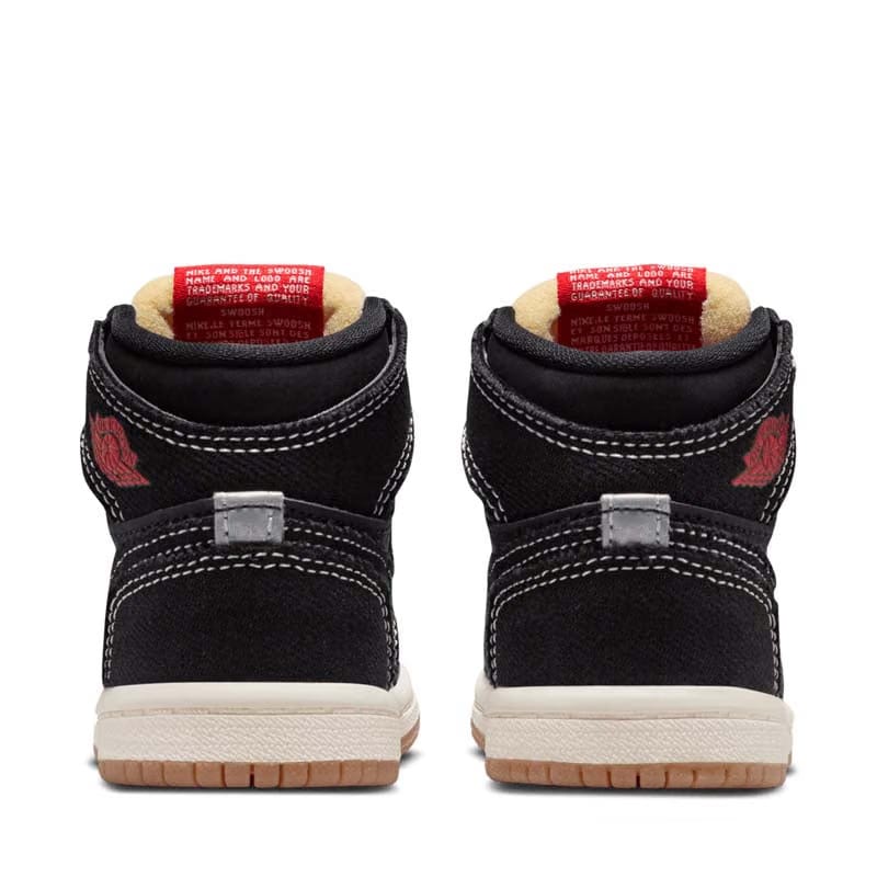 Air Jordan Jordan 1 Retro High OG 'Flight Club' (TD) - Black/Sail