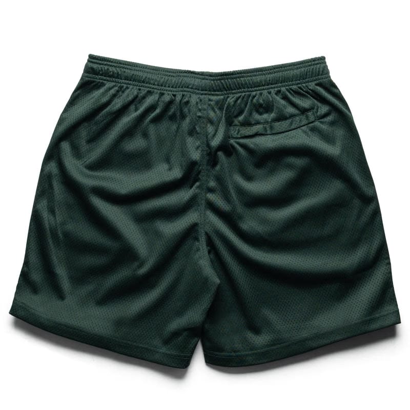 One Of These Days One Of The Days Mustang Athletics Mesh Shorts - Forest Green
