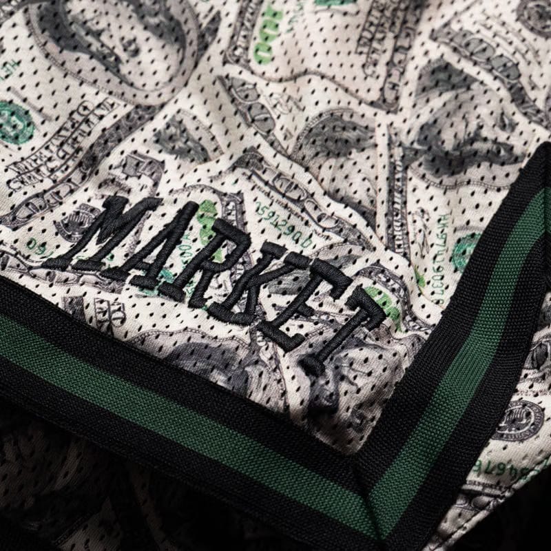 Market Money Arc Game Shorts - Green