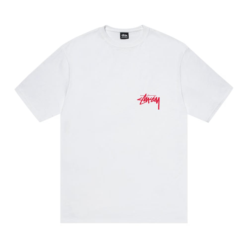 Stussy Beat Crazy T-Shirt White
