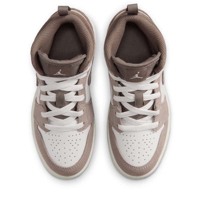 Air Jordan Jordan 1 Mid (PS) - Enigma Stone/Olive Grey